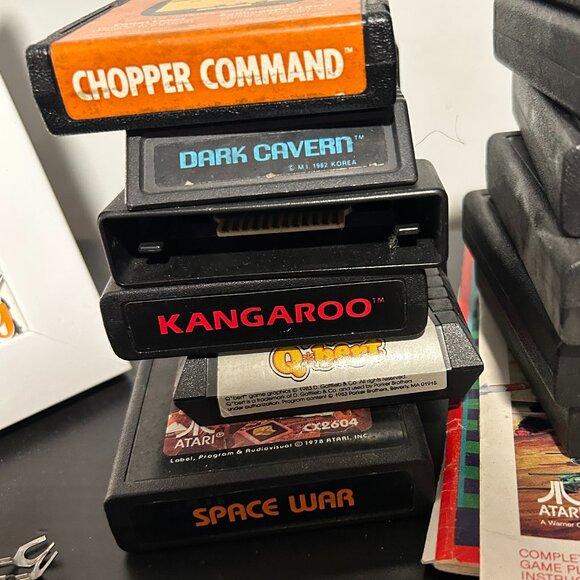 Atari Games and Handbooks - Picture 1 of 3